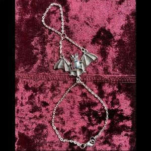 Bat bracelet/ring combo